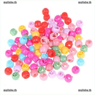 【MULINHE】กิ๊บติดผม ขนาดเล็ก น่ารัก สีแคนดี้ สําหรับผู้หญิง เด็กผู้หญิง 100 ชิ้น