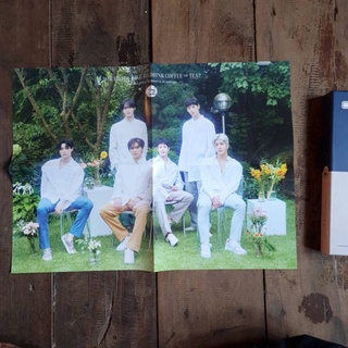 [แท้/พร้อมส่ง​] โปสเตอร์​พับ Folding Poster Astro 2022 Seasons Greetings Coffee or Tea Tea ver.