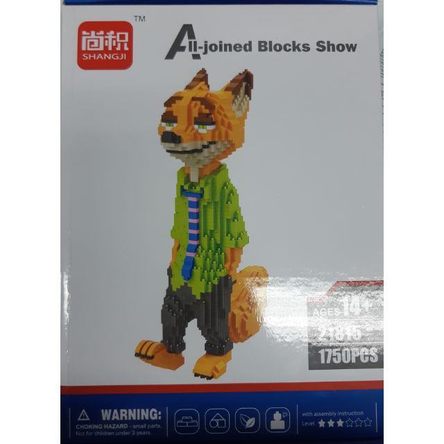 "Zootopia" Lego Nanoblock #Nick