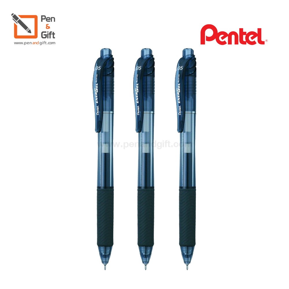 3 Pcs Pentel Energel-X BL105 Gel Pen 0.5 mm. - 3 ด้าม ปากกาหมึกเจล เพนเทล เอ็นเนอร์เจล-เอ็กซ์รุ่น BL105 [Penandgift]