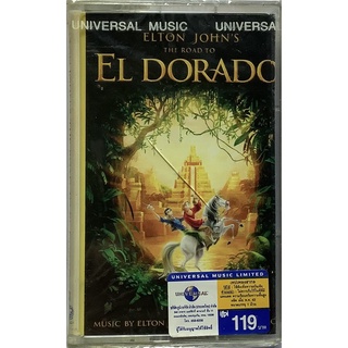 Cassette Tape เทปคาสเซ็ตเพลง Elton John อัลบั้ม The Road To Eldorado ลิขสิทธิ์ ซีล