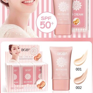 158 ครีมรองพื้นบีบี BB CREAM รองพื้นผสมกันแดด ครีมกันแดด ครีมรองพื้นติดทนนาน รองพื้นบีบีปราศจากน้ำมัน SPF50+