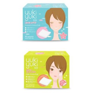 YUKI YUKI Cosmetic Cotton Puff / Pure Cotton Puff