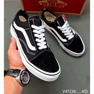 รองเท้าVANS แวนร งาน เกรดเอ ราคาถูก size 36-44  รองเท้าผ้าใบ ผู้หญิง ผู้ชาย รองเท้าผ้าใบราคาถูก