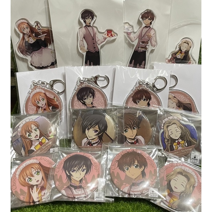 Code Geass Lelouch of the Rebellion Animate Cafe ‘Chocolate &amp; Tea Lounge’ Limited goods
