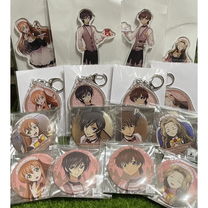 Code Geass Lelouch of the Rebellion Animate Cafe ‘Chocolate & Tea Lounge’ Limited goods