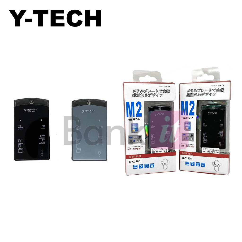 Y-TECH Card Reader M2 Ready รุ่น G-C2205