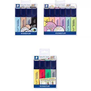 ปากกาไฮไลท์ปากกาเน้นข้อความ STAEDTLER สเตทเลอร์ ชุด คละสี