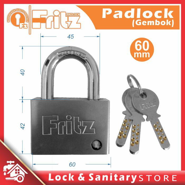 กุญแจสั้น FRITZ 60 มม.