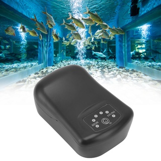 Fish Tank Oxygen Pump Powerful Super Quiet Aquarium Air with Charging Cable for Home Use