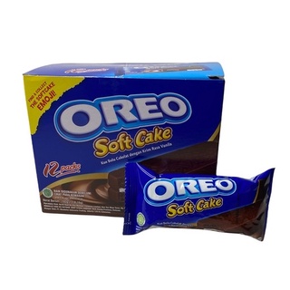 Oreo Soft Cake,โอริโอ้ ซอฟท์เค้ก ซ็อกโกแลต รุ่นกล่อง 16 g สินค้านำเข้าจากมาเลเซีย 1กล่อง/จำนวน 12 ชิ้น ราคาพิเศษ สินค้าพร้อมส่ง