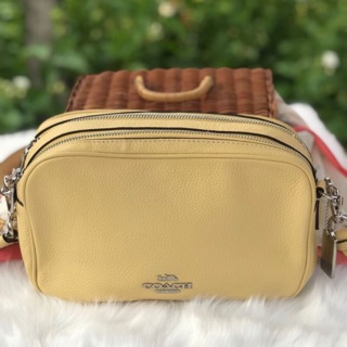 JES CROSSBODY (COACH F39856) LIGHT YELLOW/SILVER