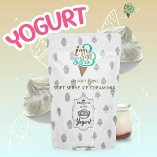 I Am Softserve ผงไอศครีมซอฟท์เสิร์ฟเกรดพรีเมี่ยม รสโยเกิร์ต ขนาด 1 Kg.