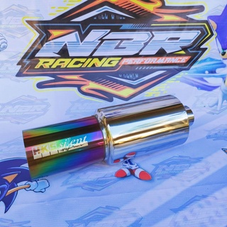 Hks SILENT ท่อไอเสียรถยนต์ เสียงเบส สุดเท่ สากล สีรุ้ง สําหรับรถยนต์ทุกประเภท