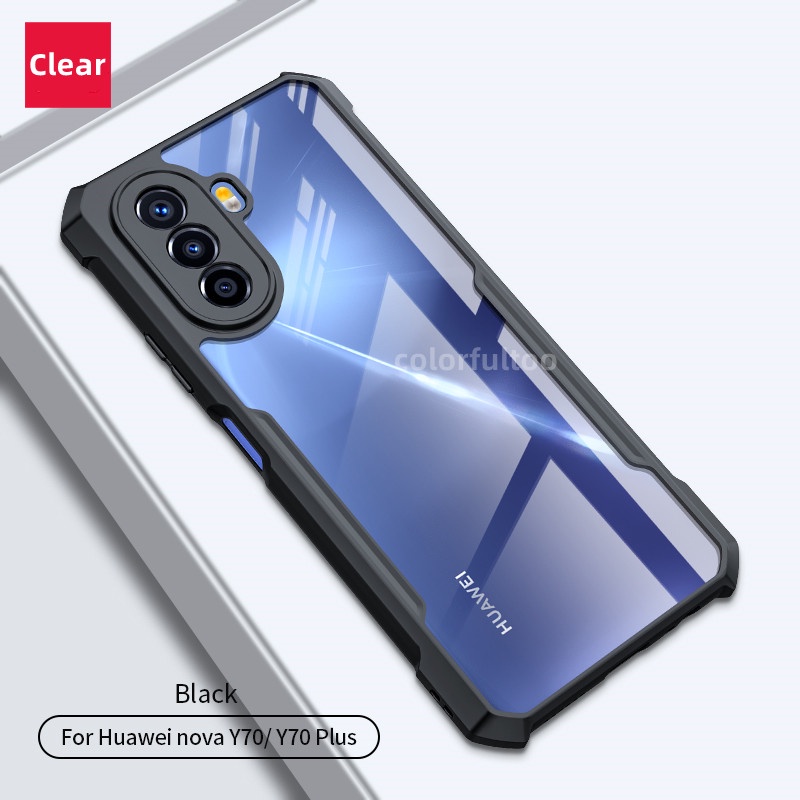 Huawei Nova Y70 เคสโทรศัพท์มือถือ สําหรับ Huawei Nova Y70 Plus Y70Plus NovaY70 เคสโทรศัพท์ ใส กันกระ