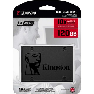 Kingston SSD 120 GB SATA 3 2.5" รับประกัน 3 ปี รุ่น SA400S37/120G