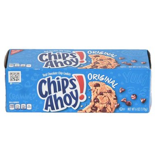 🔥Hot🔥 Nabisco Chips Ahoy Original Cookies 170g คุกกี้ดั้งเดิม 🎁ส่งเร็ว🎁