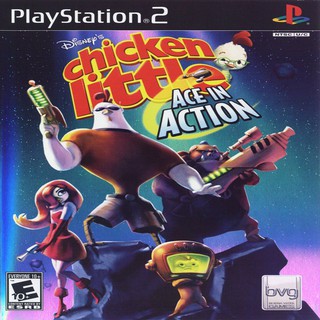 แผ่นเกมส์[PlayStation2]Disneys Chicken Little - Ace in Action (USA)