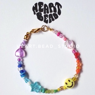 [HEART.BEAD] Rainbow Mixed Style แจ้งความยาวทางแชท