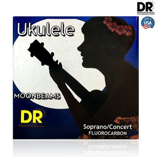 DR Strings UFSC สายอูคูเลเล่ 4 สาย วัสดุฟลูโอโรคาร์บอน สำหรับไซส์ Soprano, Concert ** Made in U.S.A.**