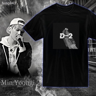 ﹉Chenxin D-2 Agust D เสื้อ/Suga เสื้อยืด/Min Yoongi Merch ชุด Army ขนาดใหญ่เสื้อผ้า TShirt สำหรับชายหญิงเสื้อ VINTAGE เส