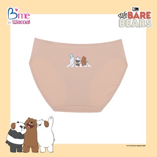 Bme กางเกงใน WE BARE BEARS รุ่น ME6506 สีส้มแซลม่อน สีนู้ด (รุ่นนี้เข้าคู่เสื้อชั้นใน ME1506)