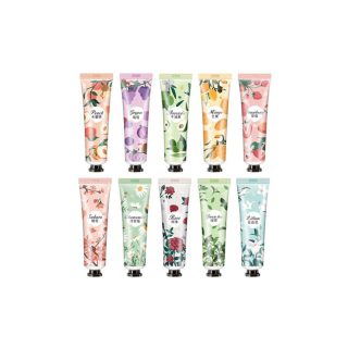 New!!ครีมทามือ hand cream5 ราคาสุดคุ้ม สกัดจากธรรมชาติ กลิ่นหอม สำหรับทามือ