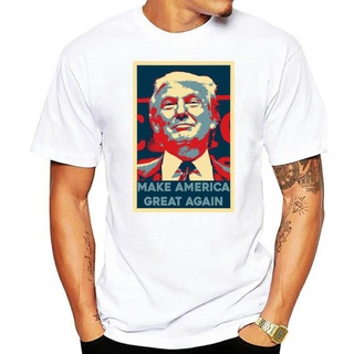 เสื้อยืดผ้าฝ้าย เสื้อยืด พิมพ์ลาย Donald Trump Us President Make America Great Again สุดเท่ สําหรับผู้ชาย และผู้หญิง 11