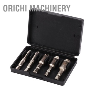 Orichi ชุดเครื่องมือสว่านเจาะกลอน 1/4" Hex Shank พร้อมกล่อง