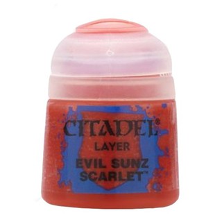 Citadel : LAYER: EVIL SUNZ SCARLET (12ML)  สีอะคริลิคสำหรับทาโมเดล