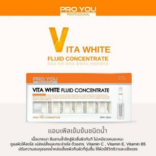 Vit C หน้าใส

Proyou Vita White Fluid Concentrate (ช่วยชะลอความชรา และเพิ่มความกระจ่างใสให้แก่ผิว)