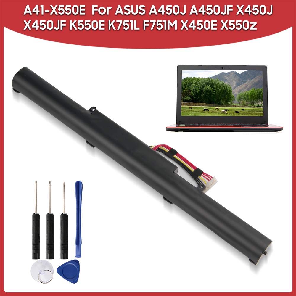 Original Replacement Battery A41-X550E For ASUS A450J A450JF X450J X450JF K550E K751L F751M X450E X5