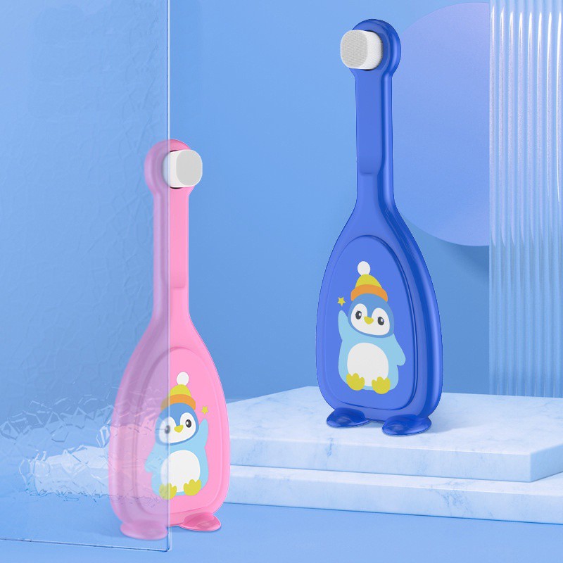 mei113311 แปรงสีฟันขนแปรงนุ่ม ของใช้เด็ก พร้อมกล่อง แปรงสีฟันเด็ก 1-2 ขวบ