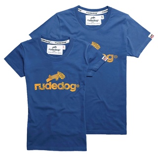 rudedog T-shirt เสื้อยืด รุ่น Logo2018 (ผู้หญิง) แฟชั่น คอกลม ลายสกรีน ผ้าฝ้าย cotton ฟอกนุ่ม ไซส์