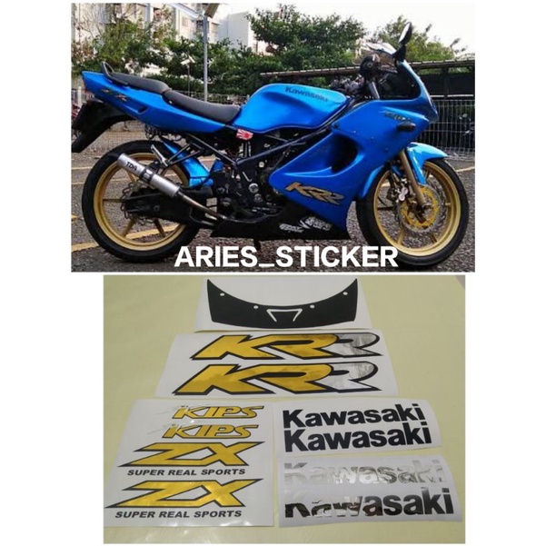 NINJA KRR ZX 150 CBU 2005 แถบสติ๊กเกอร์