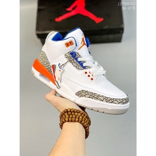 Nike Air JORDAN 3 ย้อนยุค แฟชั่น รองเท้าลำลอง รองเท้ากีฬา รองเท้าเทรนนิ่งน้ำหนักเบา รองเท้าวิ่ง 36-46