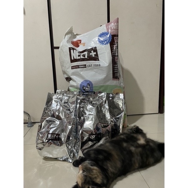 อาหารแมวNeez+babyแบ่งขายถุงโรงงาน❗️