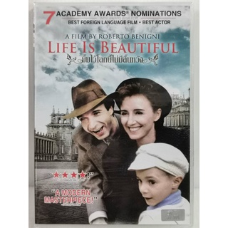 DVD SE : Life is Beautiful (1997) ยิ้มไว้โลกนี้ไม่มีสิ้นหวัง A Film by Roberto Benigni