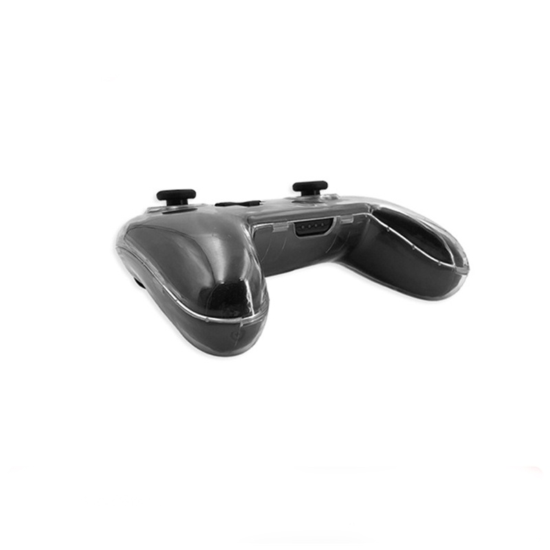 ใสใสgamepad Hard Caseฝาครอบป้องกันผิวเชลล์สําหรับNintendo Switch Pro NS ControllerคริสตัลFull Protector
