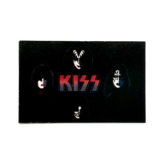 KISS 1 Magnet fridge Rock Band Music Metal  แผ่นแม่เหล็ก ติดตู้เย็น หนา 5มิล วงดนตรี ของขวัญของฝาก ที่ระลึก