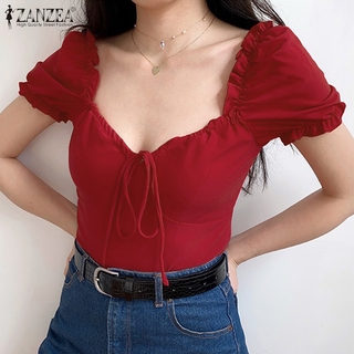 Zanzea เสื้อยืดลายหัวใจสําหรับผู้หญิง