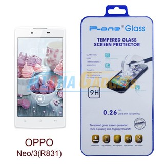 P-One ฟิล์มกระจกนิรภัย OPPO Neo 3 (R831)