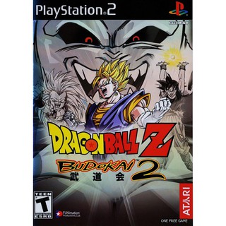 DragonBall Z  Budokai 2 ps2 แผ่นเกมส์ps2 ps2 เกมเพล2 เกมดราก้อนบอลยอดฮิต