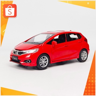 โมเดลรถเหล็ก โมเดลรถฮอนด้าแจ๊ส Honda Jazz scale 1:32