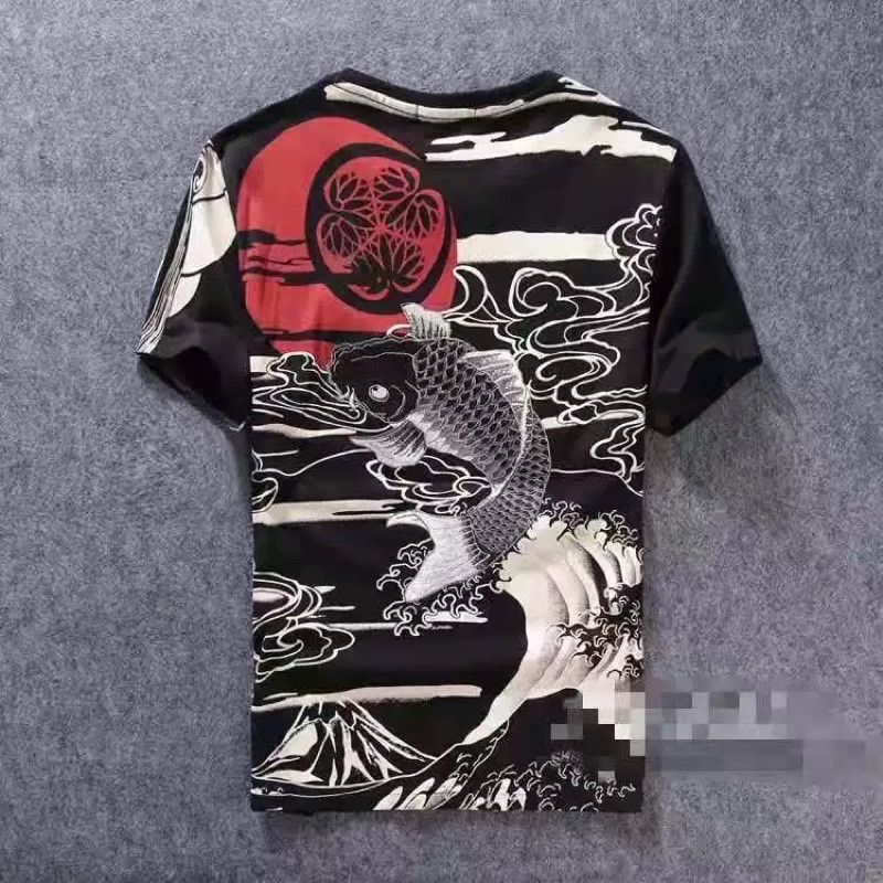 Sk19 เสื้อยืดลําลอง แขนสั้น พิมพ์ลาย SUKAJAN IMPORT สไตล์เกาหลี ญี่ปุ่น สําหรับผู้ชาย ผู้หญิง M-3XL 