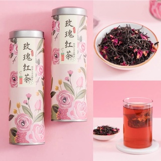 ชาแดงกุหลาบ 3 g x 10 ซอง Rose Black Tea ชาแดง ชากุหลาบ ชาดอกไม้ Two Tone Tea