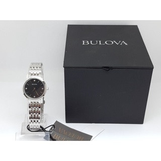 นาฬิกา BULOVA WOMENS 96P148 QUARTZ SWAROVSKI OF PEARL พร้อมกล่อง (ใหม่มีตำหนิ)