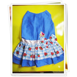 ชุดคุณนายโบว์ ฟ้า เบอร์ 6