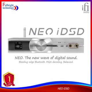 iFi Audio NEO iDSD DAC-Amp ตั้งโต๊ะ รองรับ PCM 32-bit/786kHz DSD512 MQA รับประกันศูนย์ไทย 1 ปี