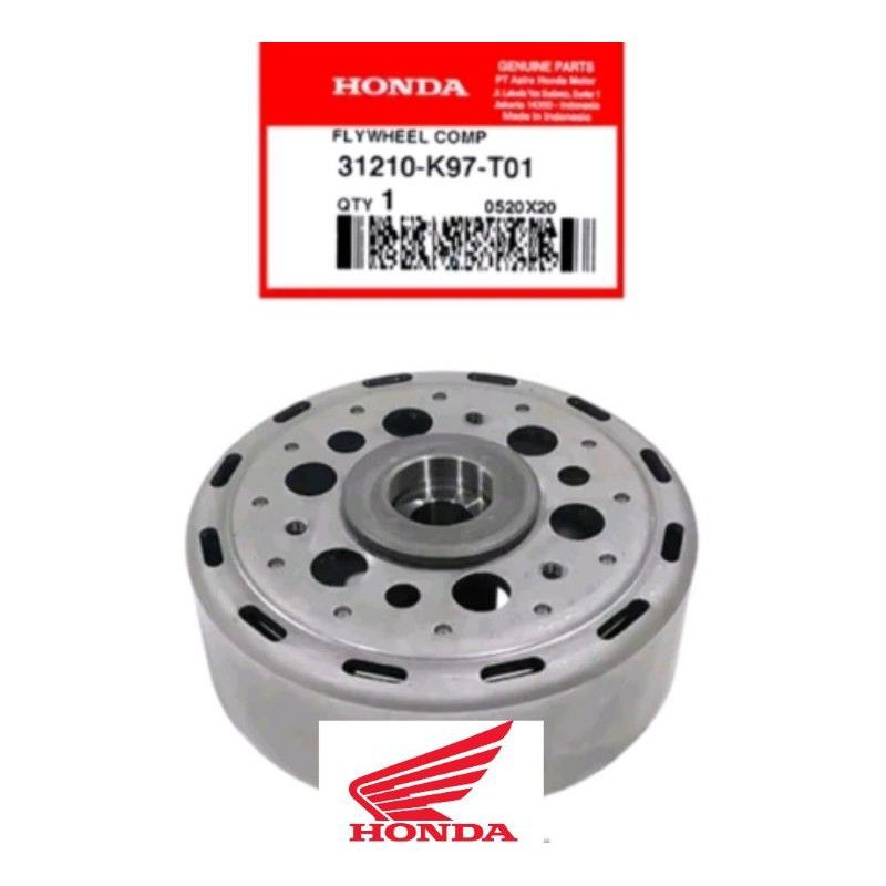 31210 K97 T01 แม่เหล็กหรือมู่เล่ คอมพ์ มังเน็ต pcx 150 K97 ADV 2018 - 2020 เดิม honda 31210 K97 T01